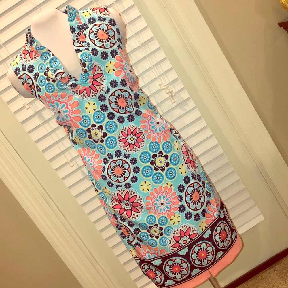 Crown and Ivy women’s spring sleeveless dress